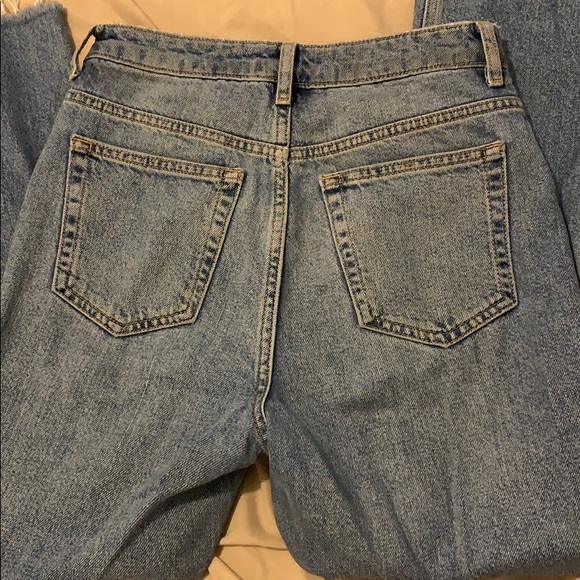 High rise wide leg crop jeans Size 24 - Picture 10 of 10